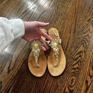 Ivanka Trump Embellished Sandals